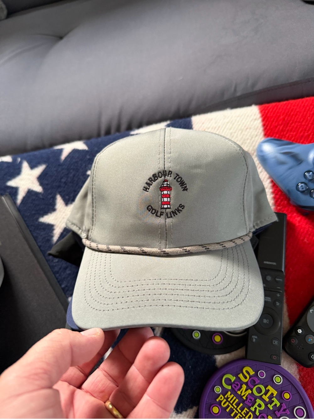 Harbour Town Golf Rope-Trim Cap
